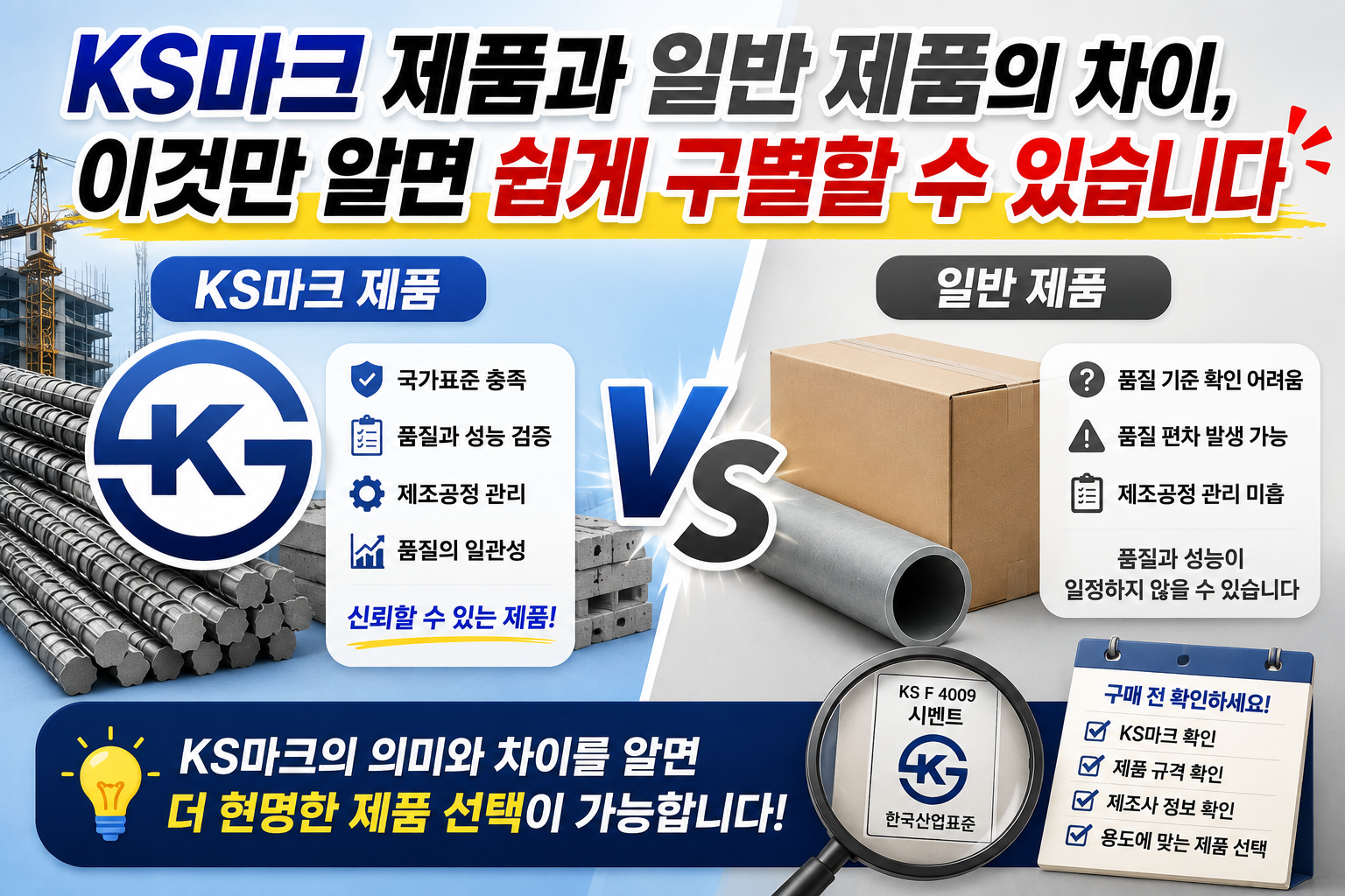 KS마크제품과 일반제품의 차이 썸네일